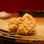 鮨 しみづ - シャリ煎餅