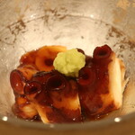 鮨 しみづ - 蛸の桜煮アップ