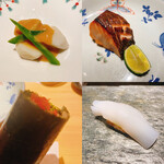 Sushi Hibari - おつまみ二品と握りの始まり