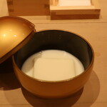 鮨 しみづ - 杏仁豆腐