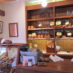 ベッカライ ビオブロート - レジ前です。