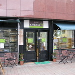 BAKERY Ciabatta - 店舗外にテラス席有ります