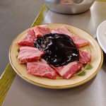 元祖ホルモン脇田屋 - 上カルビ　味噌　￥１０００