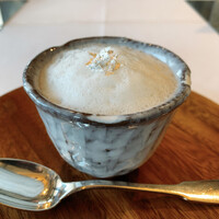 シマラボ - 栗のスープカプチーノ仕立て