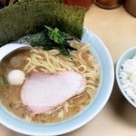 Ramen Ichirokuya - 醤油ラーメン並＋のり＋ライス小