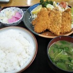 田中食堂 - アジフライ定食