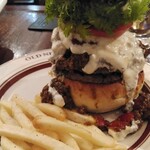 オールドニューダイナー - キーマカレーバーガー！！