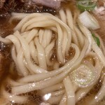 ちえちゃんラーメン - 麺はストレート