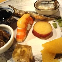 浅草じゅうろく - 八寸のお皿もすっかり馴染みになりました