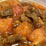 三巴湯火鍋 - トマトと牛筋の土鍋