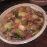 美酒嘉肴 ゆきみさけ - 青梗菜の炒めものサクラエビあんかけ