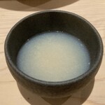 熟成鮨 万 - 北寄貝のスープ