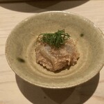 熟成鮨 万 - ウスバハギの肝和え