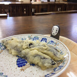 うどん処  しんせい - ナス天
少し生感ありました
