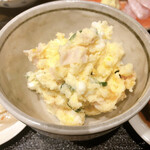 悦凱陣と自然ワイン　トリコ - ポテトサラダ