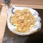 悦凱陣と自然ワイン　トリコ - 豚肉ともやし