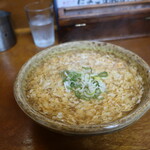 うどん・そば　めん吉 - たまごあんかけうどん