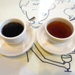 トラットリア アリエッタ - 食後のコーヒーと紅茶