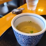 Youmenya Goemon - 定番のスープです。