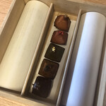 厨翠山   - お部屋　ウェルカムスィーツ