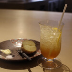 厨翠山   - ウェルカム　自家製ジンジャーと540のイモ