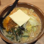 壱正 - 信州味噌野菜ラーメン バタートッピング