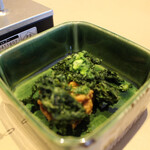 厨翠山   - 味噌汁に入れる味噌と薬味