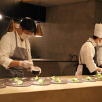 厨翠山   - オープンキッチン♡