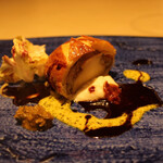 厨翠山   - 蝦夷アワビ、根セロリ
      