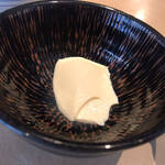 厨翠山   - 手作り豆腐　味噌汁に入れて私はいただきますがご自由に