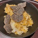 馳走 啐啄一十  - 【写真⑮】トリュフ卵ご飯