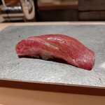 寿司栄 - 鮪大トロ