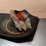 寿司栄 - 能登のボタンエビ