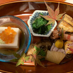 日本料理 高山 - 前菜から玉手箱