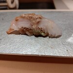 寿司栄 - キンキとその肝