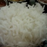 アーンドラ・ダイニング - バスマティ米