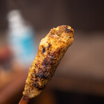 比内地鶏本格焼酎 海舟 - 2021.12 大山鶏 つくね（180円）