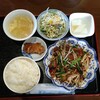 中華料理 謝謝 - レバニラ炒め定食(日替りランチ)