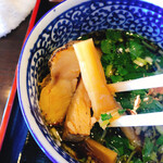 食煅 もみじ - つけダレトッピング