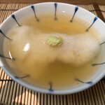 すし匠 - のどぐろのかぶら蒸し（京都の聖護院蕪）