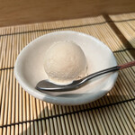 すし匠 - ほうじ茶のアイスクリーム