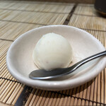 すし匠 - りんごのシャーベット