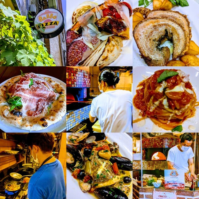 PIZZA DA BABBO restaurant in Tokyo, Japan