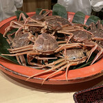 富小路 やま岸 - セコ蟹が可愛らしい。