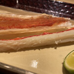 富小路 やま岸 - 柑橘類の粒のような立ち方。美味しすぎる、、、