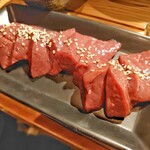 炭の家 - 薄切りレバー