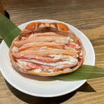 すしてつ - ズワイガニ甲羅詰