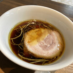 らぁ麺 紫陽花 - 【限定】美瑛産春よ恋 新麦つけ麺  つけ汁