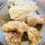 手打うどん 麦蔵 - かしわざるうどん