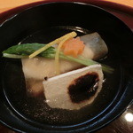 米倉 - 12.12月　椀（鯛松前蒸し、伏見豆腐、焼き蕪）